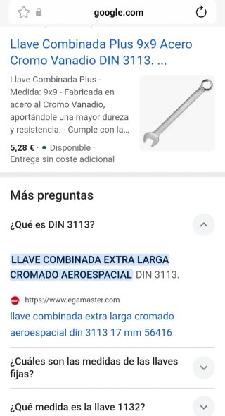 Juego de llaves fijas y de estrella