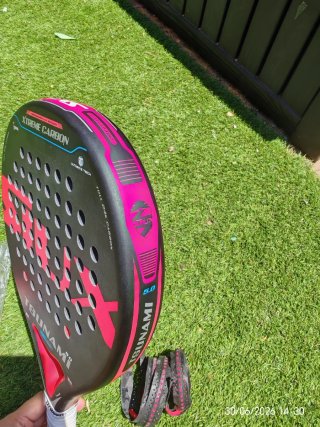 2 Palas Pádel Siux Tsunami 24K 100% Carbono
