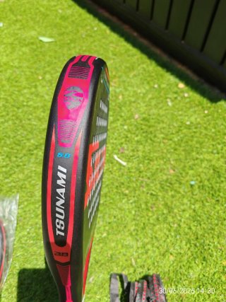 2 Palas Pádel Siux Tsunami 24K 100% Carbono