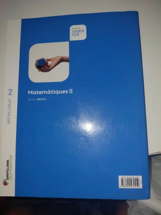 Matemàtiques II, 2 Batxillerat