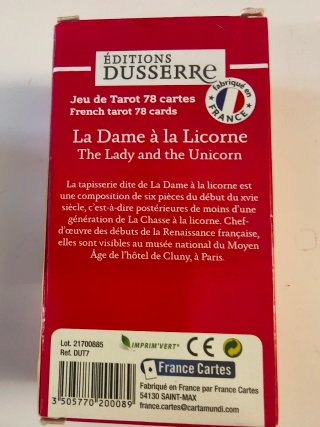 Tarot francés La Dame à la Licorne Dusserre