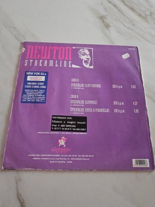 Vinilo 12" Streamline Newton 1994