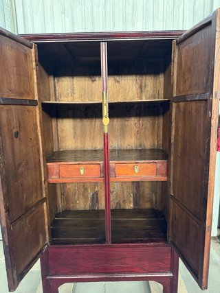 Armario antiguo madera restaurado