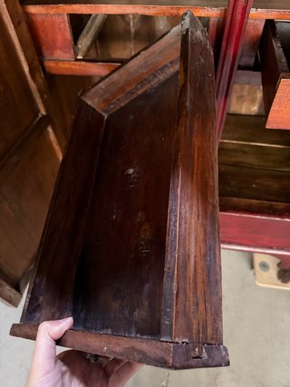 Armario antiguo madera restaurado