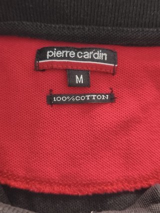 Polo Pierre Cardin Negro Talla M
