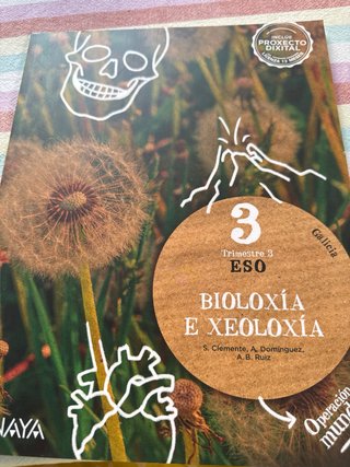Bioloxía e xeoloxía, 3 ESO, Galicia, Operación ...