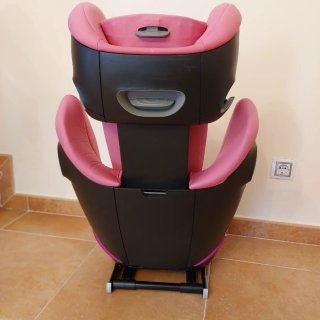 Silla Coche Isofix Gold Rosa