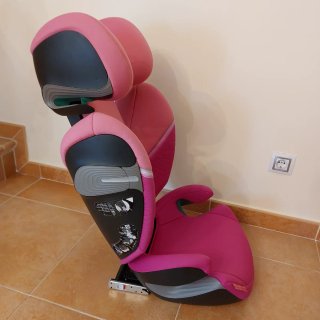 Silla Coche Isofix Gold Rosa