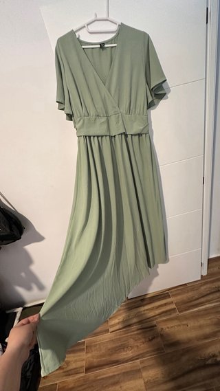 Vestido SHEIN Curve verde talla 1XL