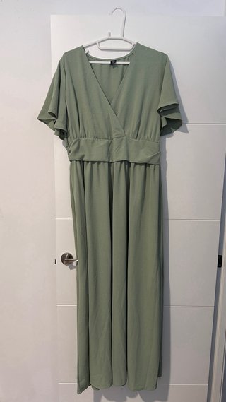 Vestido SHEIN Curve verde talla 1XL