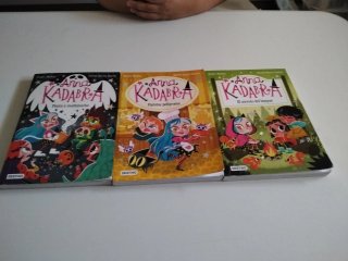 Tres libros de Anna kadabra