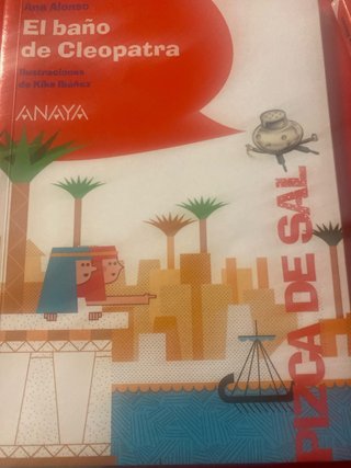 Libro El baño de Cleopatra 3º Primaria ,zola