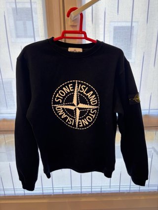 Sudadera Stone Island Negra