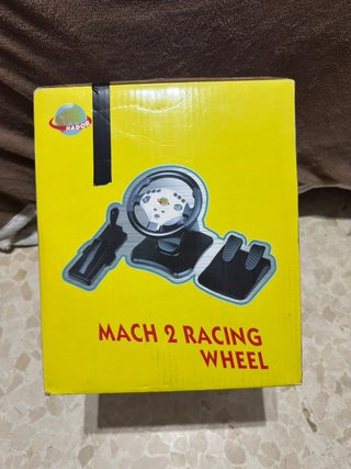 Volante Mach 2 Racing Wheel para PS2