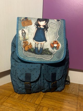 Pack 2 Mochilas Gorjuss Rosas y Azules