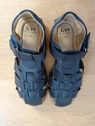 Sandalias niño azul marino Talla 34