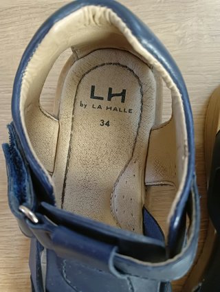 Sandalias niño azul marino Talla 34