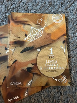 Libros de 1 de la eso Gallego,Historia,Frances