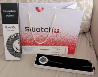 Swatch x Audemars Piguet Royal Pop Ocho Negro