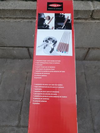 Juego de fondue Orolay nuevo