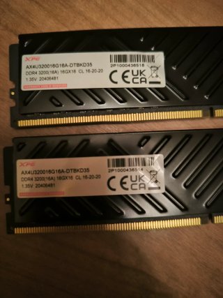 RAM 32gb (2x16gb) DDR4 3200MHz marca XPG