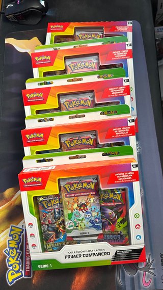 5x Pokémon First Partner Serie 1