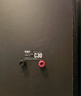 Altavoces Kef C30 SP3058 Estantería