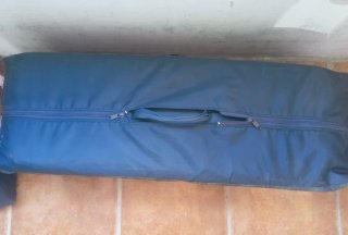 Cuna de viaje plegable con colchoneta