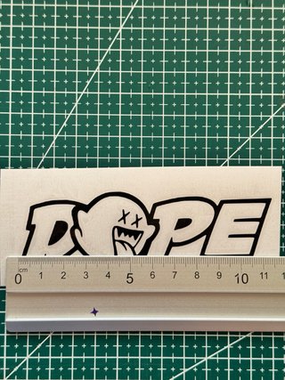 Pegatina Dope Vinilo Fantasma