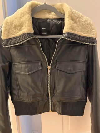 Chaqueta Mango Negra Talla M