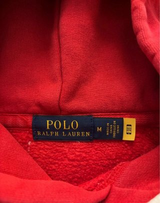 Sudadera Ralph Lauren Roja