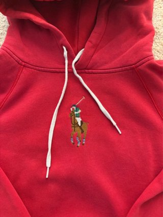 Sudadera Ralph Lauren Roja
