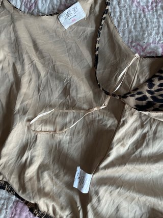 Top leopardo Sienna Sky Talla XS
