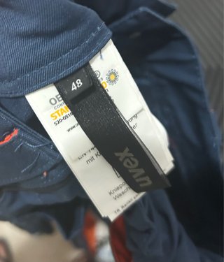 Pantalón Uvex Profesional Azul