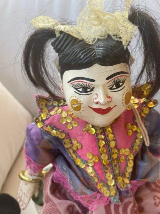 Marioneta de hilo tradicional