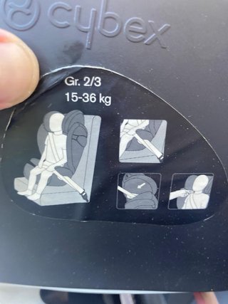 Silla coche Cybex Grupo 2/3 de 15-36 kg