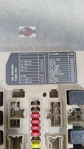 CAJA RELES / FUSIBLES Nissan Note (E11E)(01.2006->)