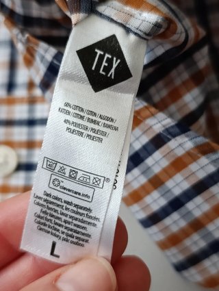 Camisa de cuadros Talla L