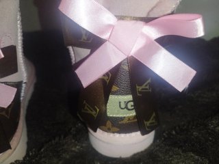 Botas UGG diseño Louis Vuitton