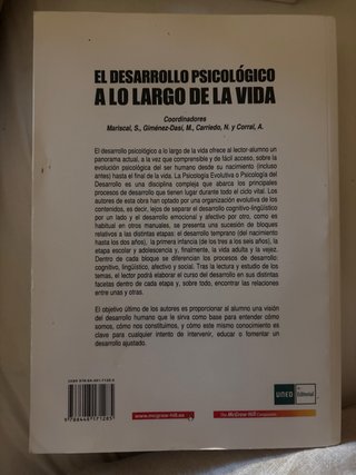 El desarrollo psicológico a lo largo de la vida