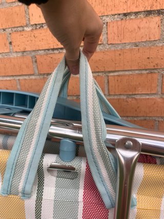 Silla baja Playa plegable El Corte Inglés