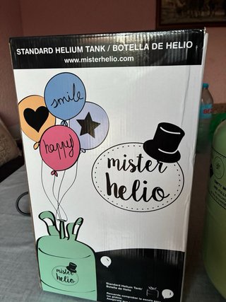 Bombona Helio Mister Helio Globos