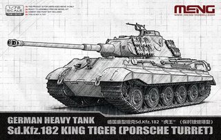 Maqueta Meng 1/72 Sd.Kfz.182 King Tiger