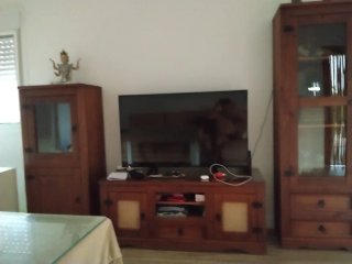 Mueble salón madera maciza