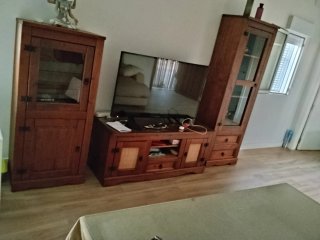 Mueble salón madera maciza