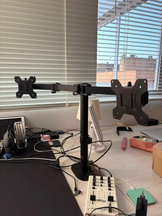 Soporte doble para monitor