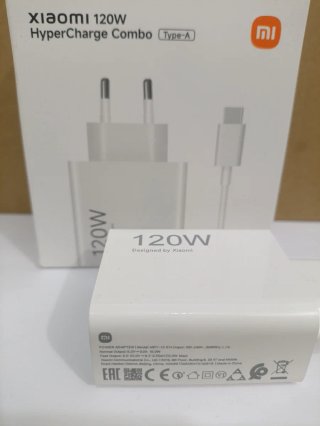 Cargador Xiaomi 120W HyperCharge Combo