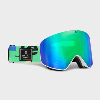 Gafas de Nieve Siroko Espejo Azul/Verde