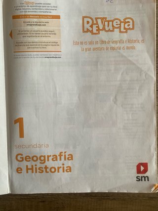 Geografía e Historia. 1 Secundaria. Revuela. Co...