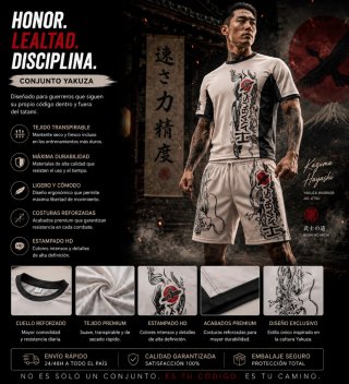 Conjunto MMA estilo Hayabusa  Japonés